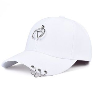 Ins Style Baseball cap Sport cap (white)